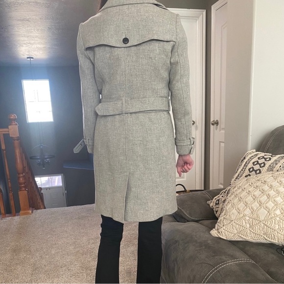 Authentic Burberry Gibbsmoore Wool Cashmere Coat Fits Like Size 4 - Picture 12 of 15